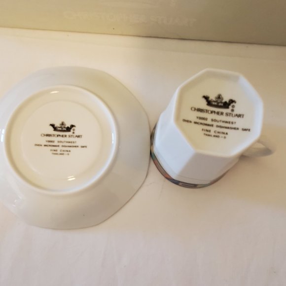 Southwest (Makasa) DEMI Cups Fine China - Picture 5 of 6